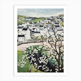 Aberdaron (Wales) Painting 3 Art Print