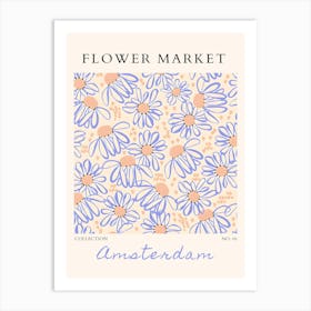 Flower Market 6 Art Print