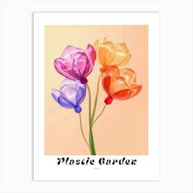 Dreamy Inflatable Flowers Poster Orchid 2 Art Print