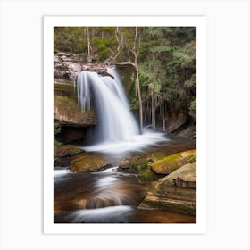 Millstream Falls, Australia Realistic Photograph (3) Art Print
