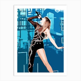 Taylor Swift 66 Art Print