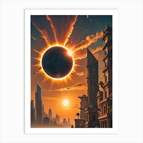 Eclipse Of The Sun Art Print