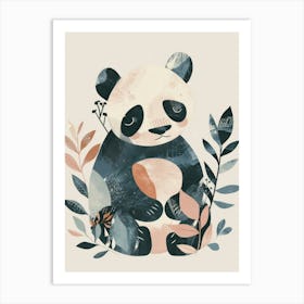 Charming Nursery Kids Animals Panda Bear 1 Art Print