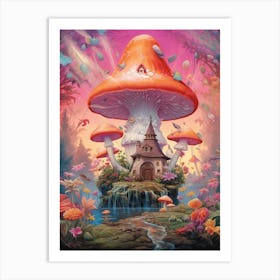 Mushroom Fantasy 10 Art Print