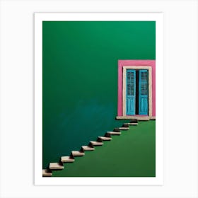 Blue Door Art Print