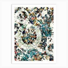 Abstraction Modern Art Stains 2 Art Print