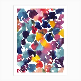 Dream Of Spring Abstract Floral 5 Art Print