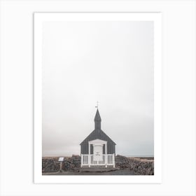 Iceland Cathedral Art Print