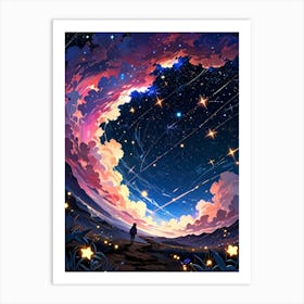 Starry Sky 9 Art Print