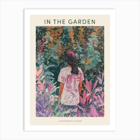 In The Garden Poster Claude Monet S Garden 2 Art Print