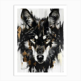 Wolf Art 3 Art Print