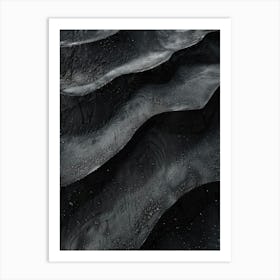 Black Sand 1 Art Print