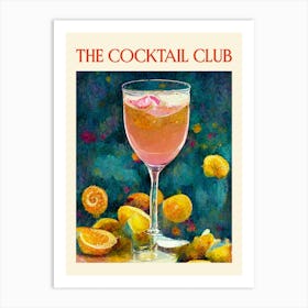 The Cocktail Club 5 Art Print