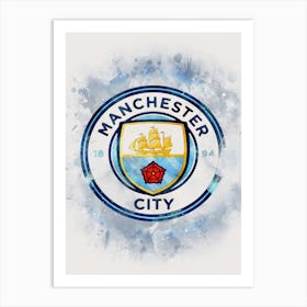 Manchester City 2 Art Print