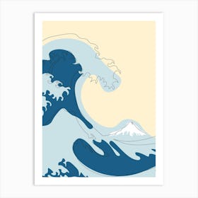 Great Wave Off Kanagawa Art Print