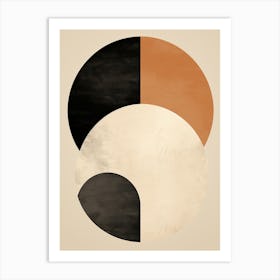 Bauhaus Metamorphosis; Geometric Transcendence Art Print