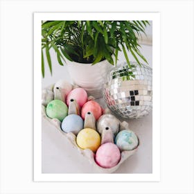 Easter Eggs 399 Art Print