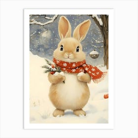 Snow Bunny 7 Art Print