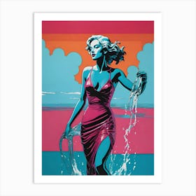 woman Art Print