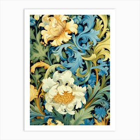 Floral Pattern 107 Art Print