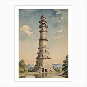 Tower no2 Art Print