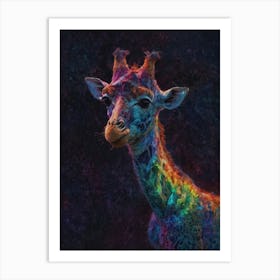 Giraffe 49 Art Print