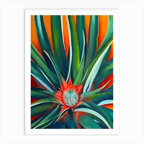 Georgia O'Keeffe - Pineapple Bud,1939 Art Print