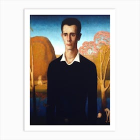 Grant Wood S Arnold Comes Of Age (1930) Art Print