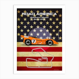 Road America, McLaren, Peter Gethin Art Print