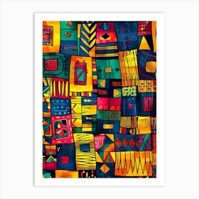 Abstract Pattern Art Print