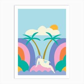 Tropicscape Art Print