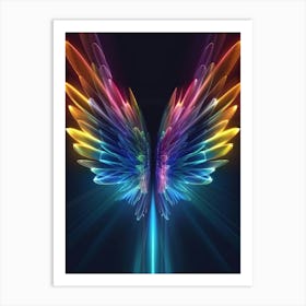 Angel Wings 1 Art Print