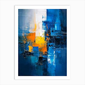 Abstract Painting 17 Art Print