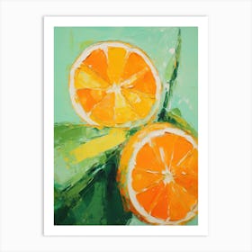 Oranges 2 Art Print