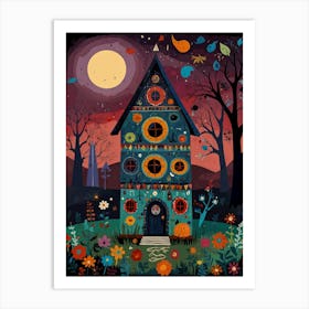 House In The Woods Art Print