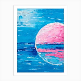 Pink Moon Art Print