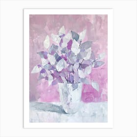 A World Of Flowers Lavender 2 Painting Art Print