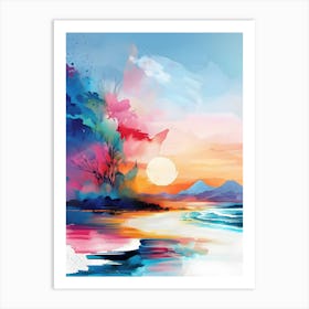 Abstract Painting 2 Art Print