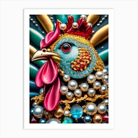 Rooster Art Print