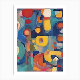 Abstract Painting 38 Art Print