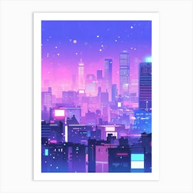 Cityscape Art Print