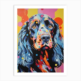 Cocker Spaniel Pop Art Inspired 1 Art Print