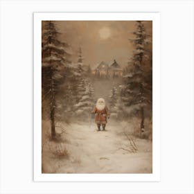 Santa Claus 8 Art Print