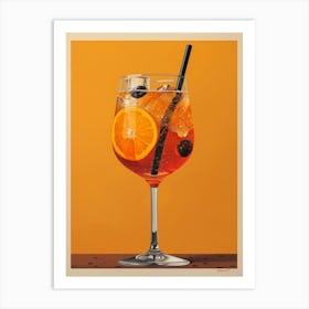 Aperol Spritz Art Print 421 Art Print