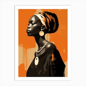 African Woman 53 Art Print