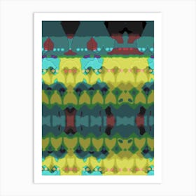 Abstract Pattern 157 Art Print