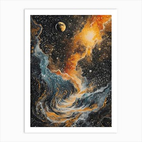 Space art Art Print