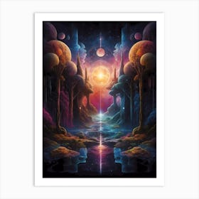 Dreamscape 7 Art Print