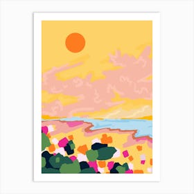 Sun's Embrace Art Print