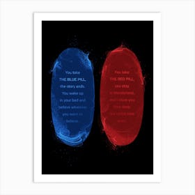 Matrix Pills II Art Print